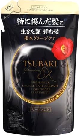 ツバキ　プレミアムＥＸ　ダメージケア＆リペア　コンディショナートリートメント　詰替　３００ｍｌ