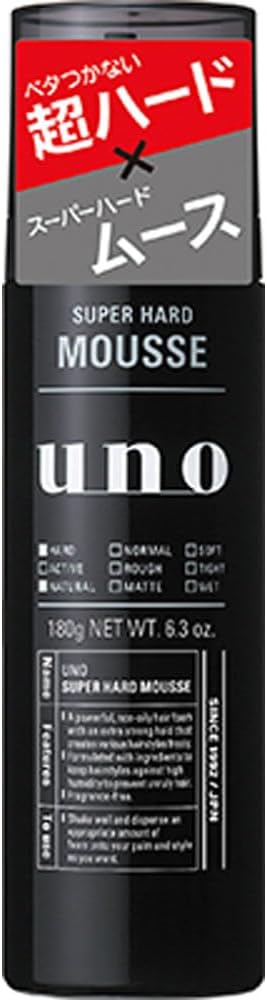 ＵＮＯ　スーパーハードムース　ｆ　１８０Ｇ