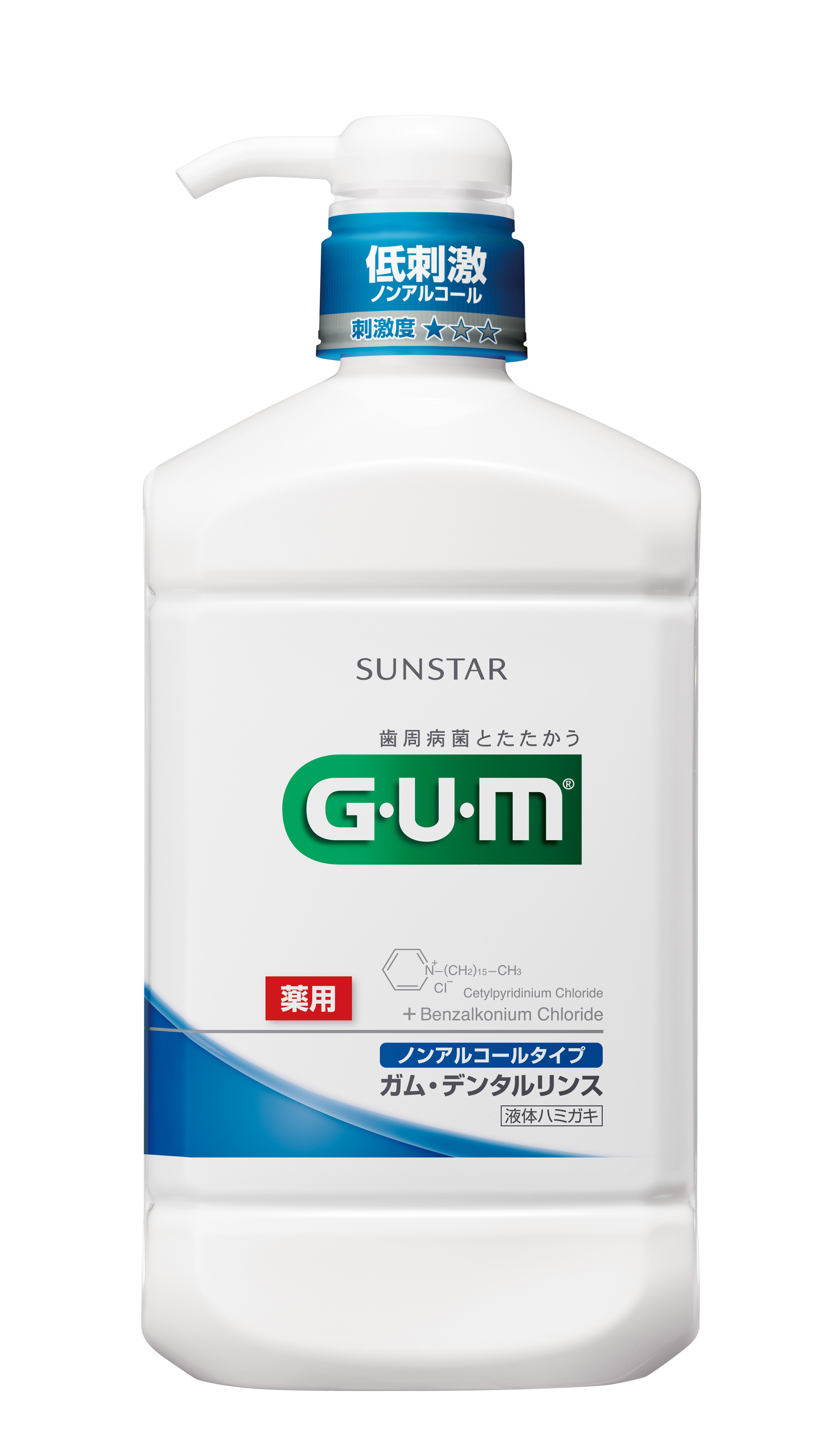 ＧＵＭ　デンタルリンス　ノンアルコールタイプ　９６０ml