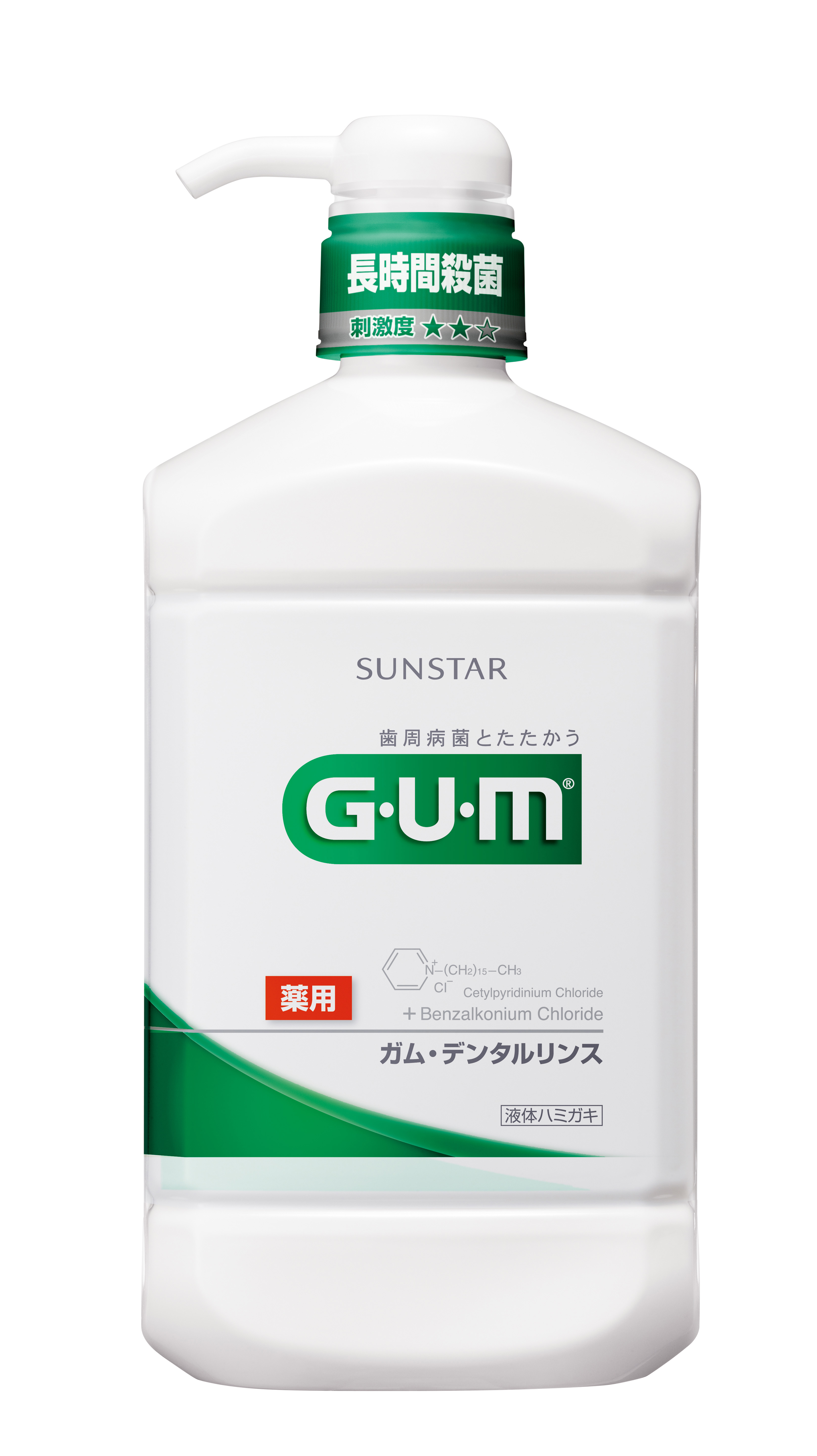 ＧＵＭ　デンタルリンス　レギュラータイプ　９６０ml