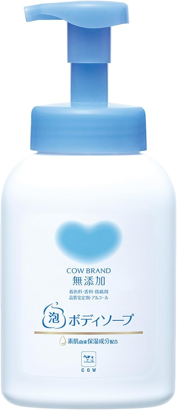 【牛乳石鹼】カウブランド　無添加泡のボディソープ　ポンプ本体　５００ｍｌ