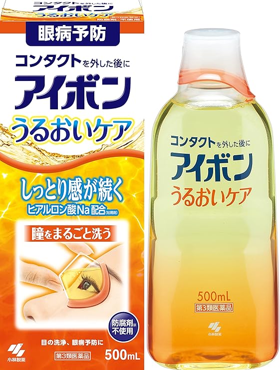 【第３類医薬品】小林製薬　アイボンうるおいケア ５００ｍｌ
