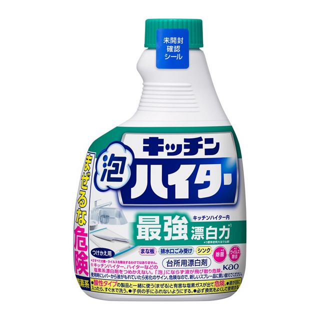花王　キッチン泡ハイター　つけかえ　４００ｍｌ