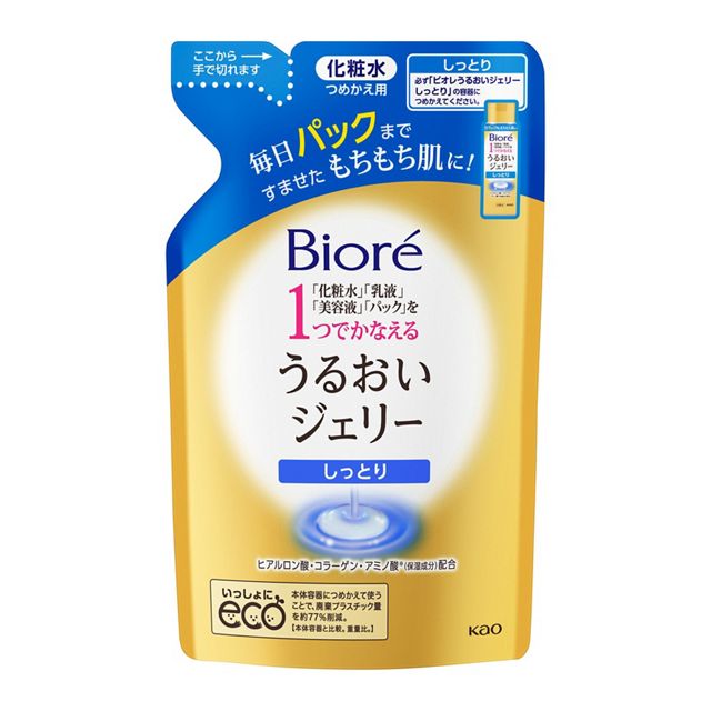 花王　ビオレ　うるおいジェリー　しっとり　詰替　160ml