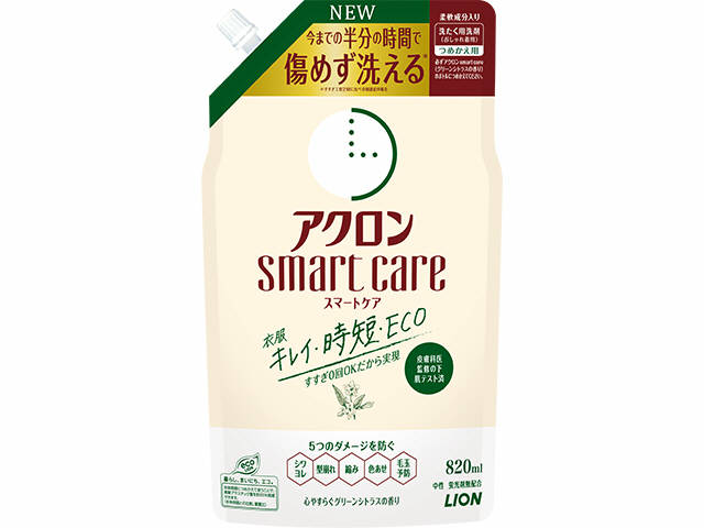 アクロン　スマートケア　グリーンシトラス　詰替　　８２０ml