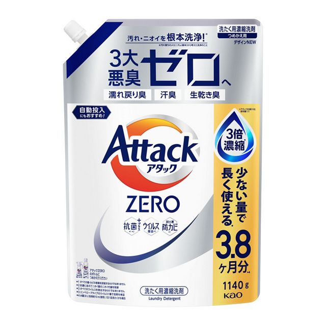 アタックＺＥＲＯつめかえ用　１１４０ｇ