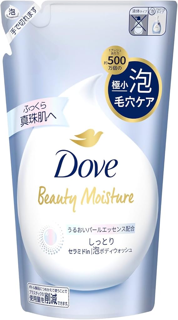 ダヴ　ビューティモイスチャー　泡ボディウォッシュしっとり　詰替　４３０ｇ