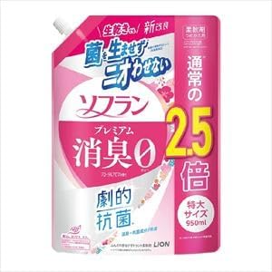 ソフランプレミアム消臭　フローラルアロマ詰替特大　９５０ｍｌ