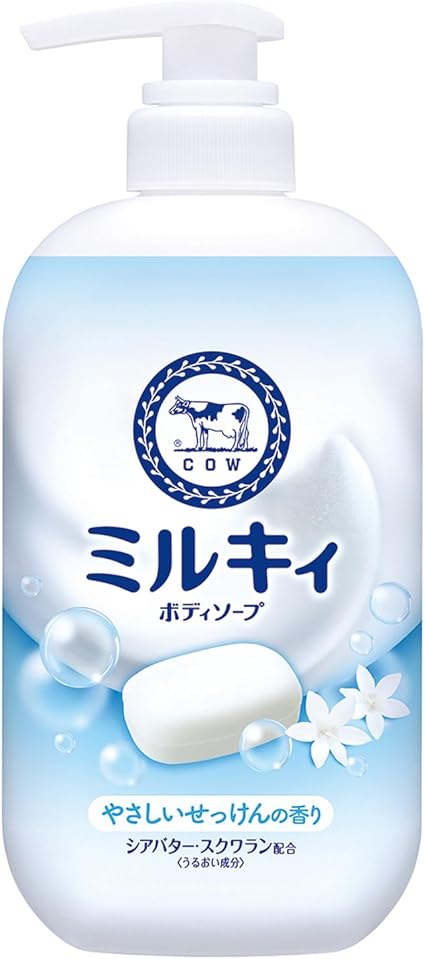ミルキィボディソープ　やさしいせっけんの香り　ポンプ付　500ml
