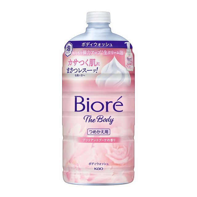 ビオレ　ザ　ボディ　泡タイプ　ブリリアントブーケの香り　つめかえ用　７８０ｍｌ