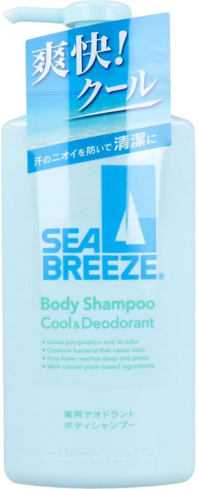 シーブリーズ　ボディシャンプー　クール＆デオ　ｆ　　４９０ｍｌ