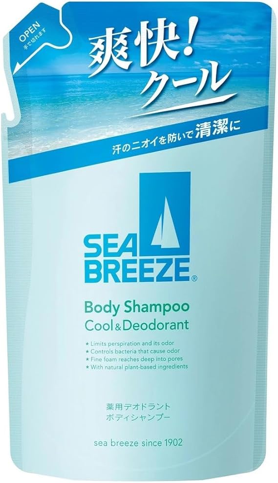 シーブリーズ　ボディシャンプー　クール＆デオ　ｆ　詰替　　３３０ｍｌ