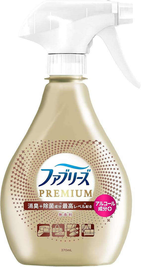 ファブリーズＷ除菌＋消臭プレミアム　無香料　本体　　３７０ml