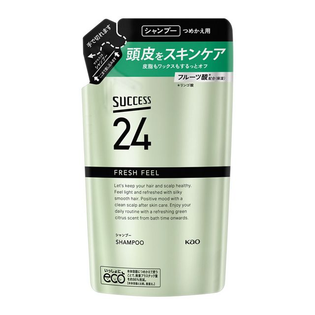 サクセス２４シャンプー　フレッシュフィール　詰替　３２０ｍｌ