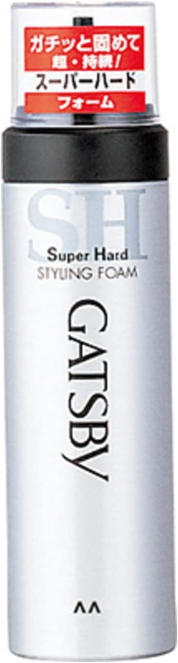 【マンダム】　ギャツビー　スタイリングフォームスーパーハード　１８５ｇ