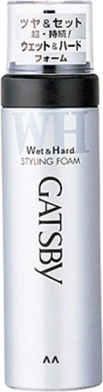 【マンダム】　ギャツビー　スタイリングフォーム 　　ウェット＆ハード　１８５ｇ