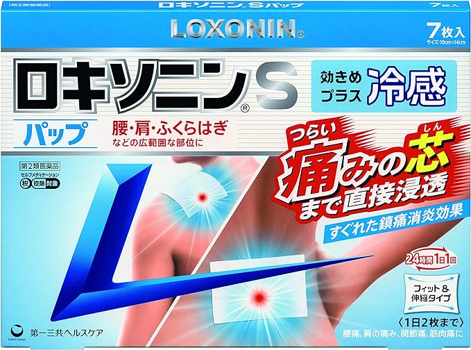【第2類医薬品】ロキソニンSパップ 7枚