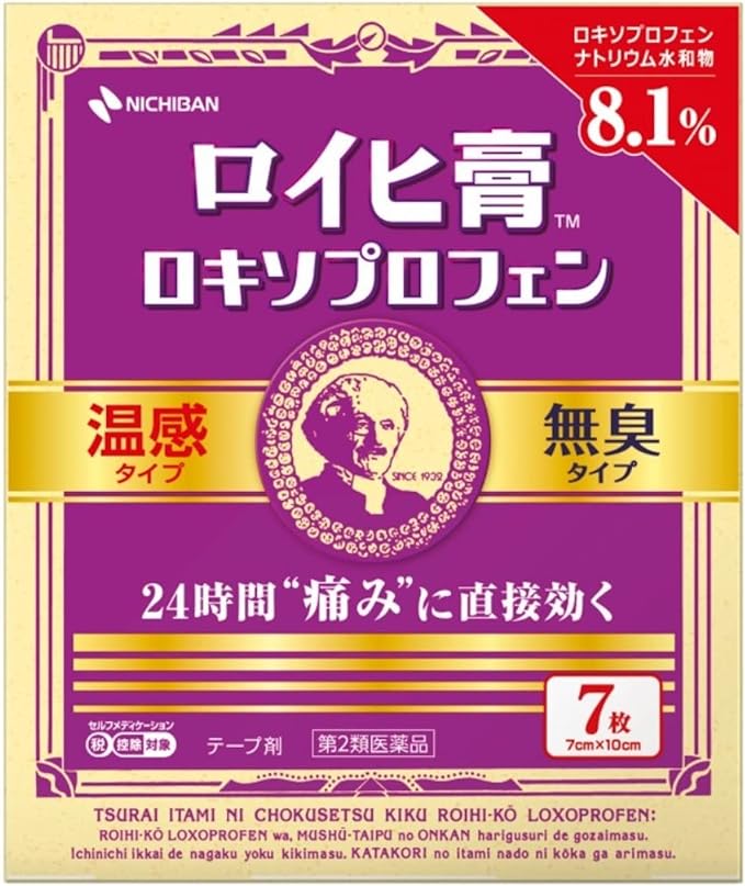 【第2類医薬品】ロイヒ膏 ロキソプロフェン