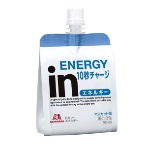 【森永製菓】 ｉｎゼリー エネルギー マスカット味 １８０ｇ